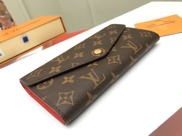 Louis Vuitton Envelope-Style Wallet – Big Red - Image 5