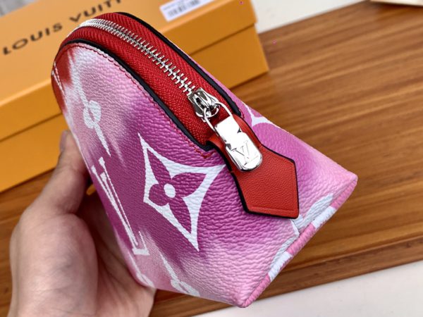 Louis Vuitton Escale Cosmetic Mini Pouch - Red - Image 2