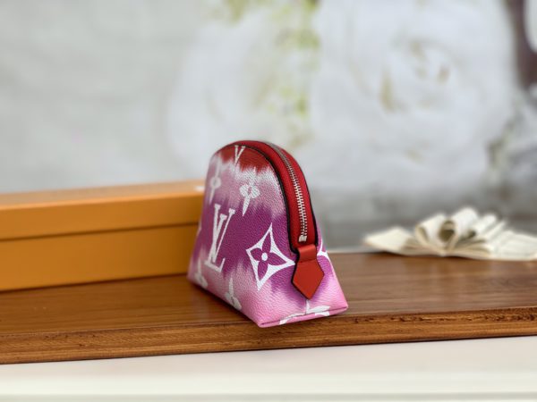 Louis Vuitton Escale Cosmetic Mini Pouch - Red - Image 4