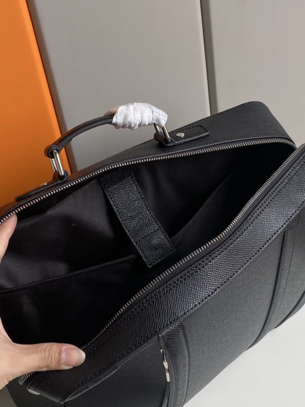 Louis Vuitton Cross Pattern Briefcase Backpack - Black - Image 2