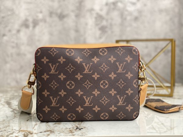 Louis Vuitton Men's Pochette Trio Messenger Bag - Brown - Image 3