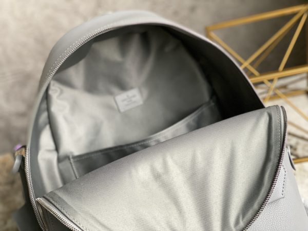 Louis Vuitton Full Leather Backpack Series - Gray - Image 3