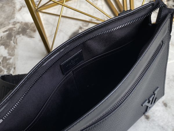 Louis Vuitton Men's Voyage Aerogram Handbag - Black - Image 3