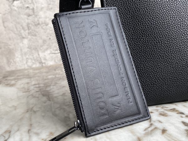 Louis Vuitton Men's Voyage Aerogram Handbag - Black - Image 2