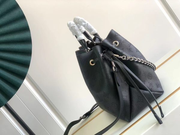 Louis Vuitton Monogram BELLA TOTE Handbag - Black - Image 5