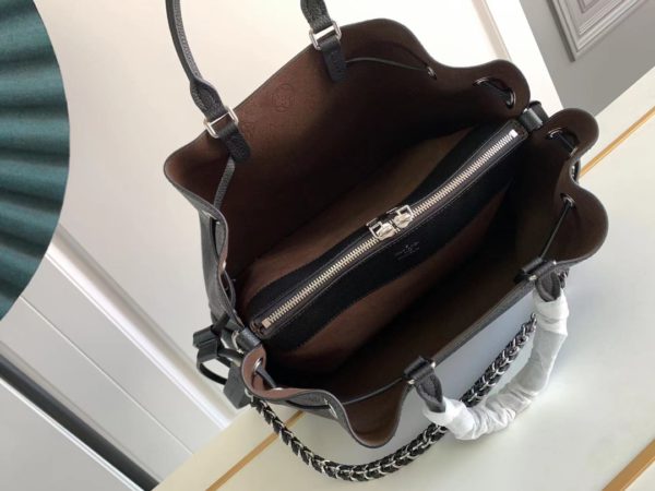 Louis Vuitton Monogram BELLA TOTE Handbag - Black - Image 3