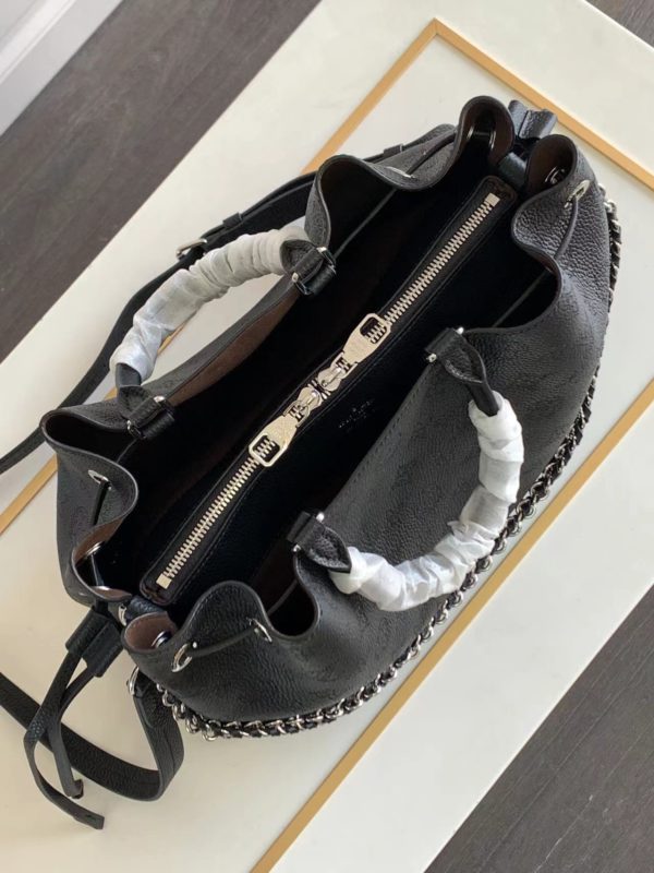 Louis Vuitton Monogram BELLA TOTE Handbag - Black - Image 2