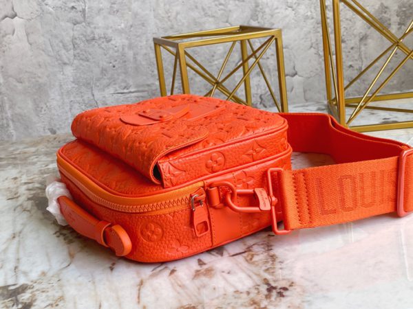 Louis Vuitton Men's S Lock Messenger Bag - Orange - Image 5