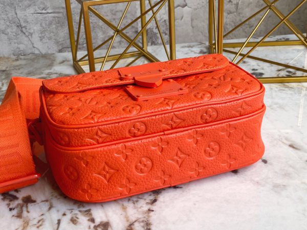 Louis Vuitton Men's S Lock Messenger Bag - Orange - Image 3