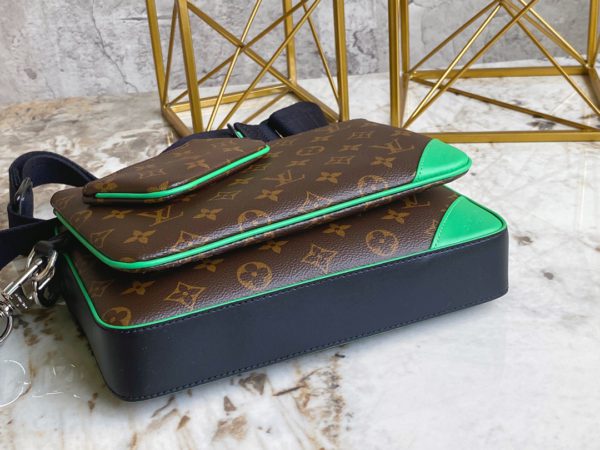 Louis Vuitton Men's TRIO Messenger Bag - Green - Image 3