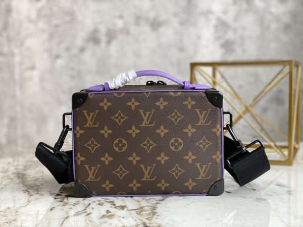 Louis Vuitton HANDLE SOFT TRUNK Men's Messenger Bag - Purple - Image 3