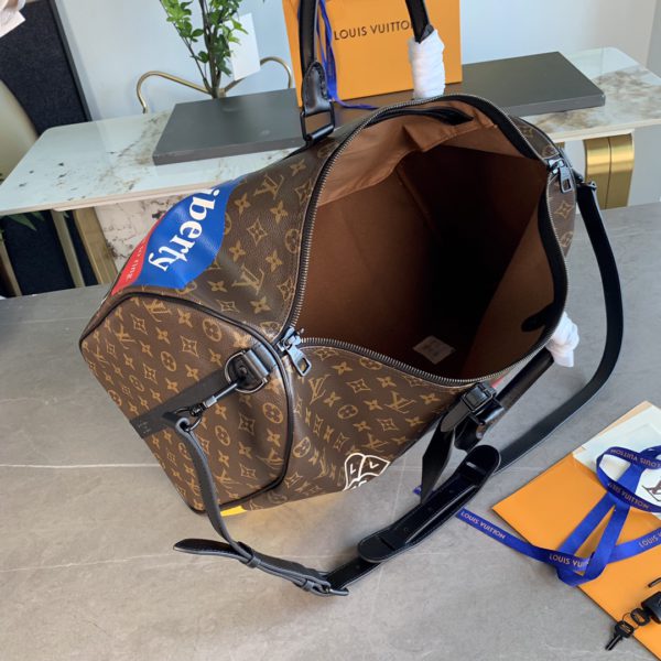 Louis Vuitton Men's Keepall 50 Travel Bag - Image 3