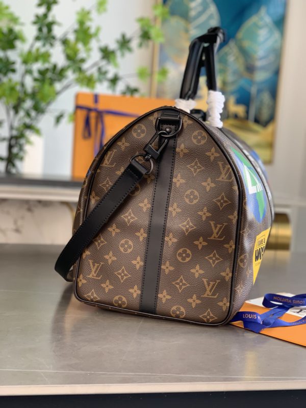 Louis Vuitton Men's Keepall 50 Travel Bag - Image 4