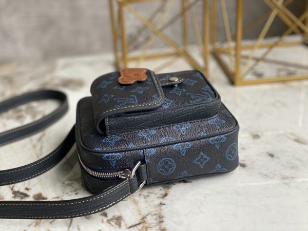 Louis Vuitton Men's Christopher Mini Handbag - Blue - Image 5