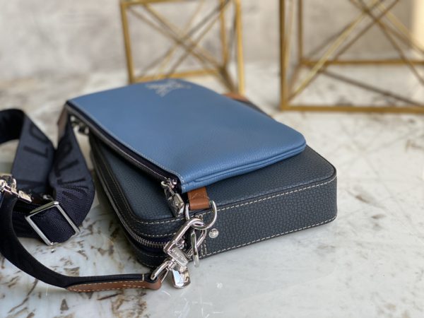 Louis Vuitton Men's TRIO Messenger Bag - Blue - Image 5