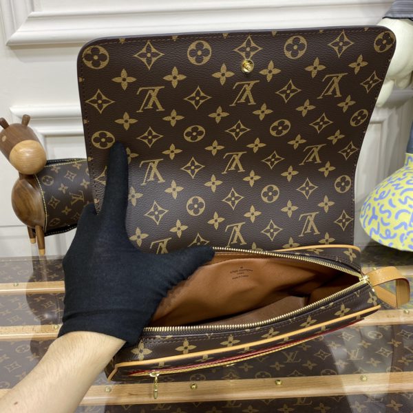 Louis Vuitton Medieval Zipper Style Clamshell Square Box - Image 2