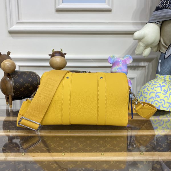 Louis Vuitton Men's Keepal City Handbag - Yellow - Image 4