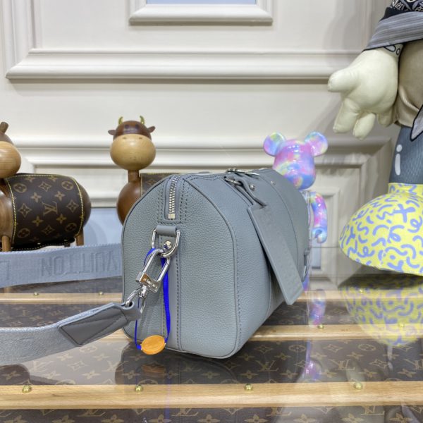 Louis Vuitton Men's Keepal City Handbag - Gray - Image 4