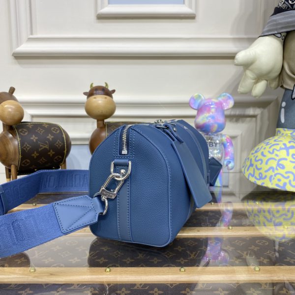 Louis Vuitton Men's Keepal City Handbag - Light Blue - Image 4