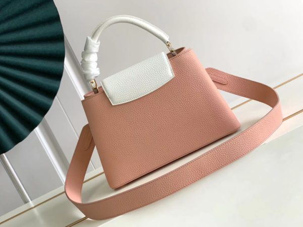 Louis Vuitton Capucines Medium Handbag - Pink - Image 4