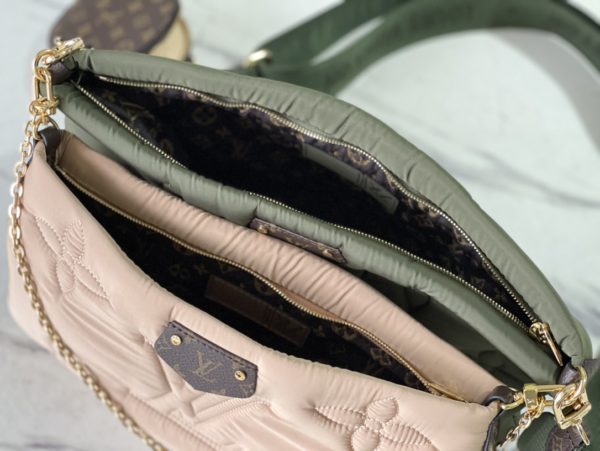 Louis Vuitton Maxi Multi Pochette Accessoires Bag - Green/ Beige - Image 2