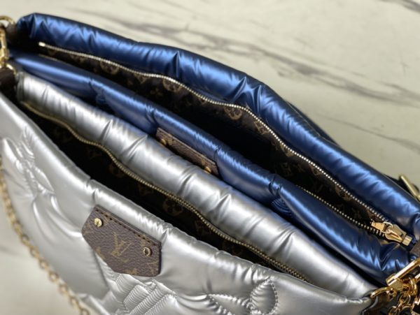 Louis Vuitton Maxi Multi Pochette Accessoires Bag - Silver/Blue - Image 2