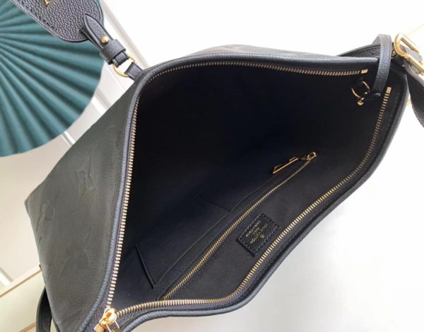 Louis Vuitton CarryAll Medium-Sized Handbag - Black - Image 2