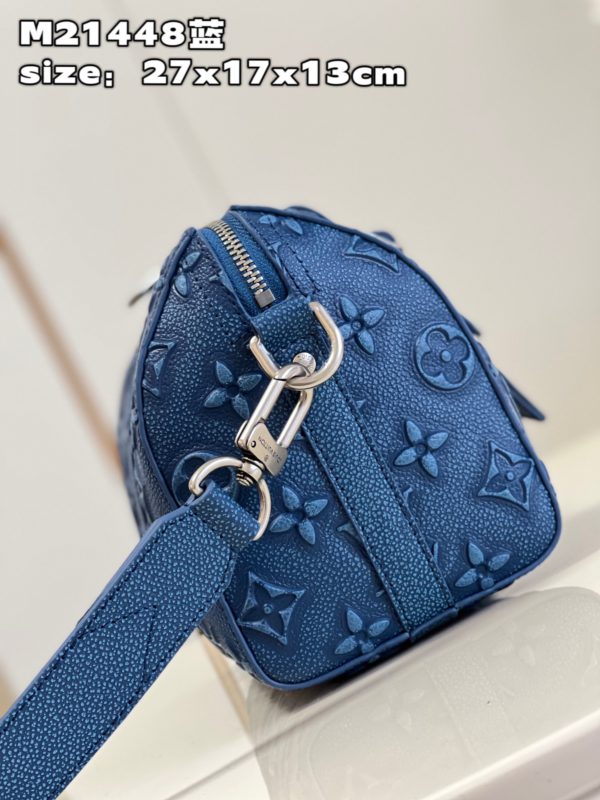 Louis Vuitton Men's City Keepall Handbag - Blue - Image 5