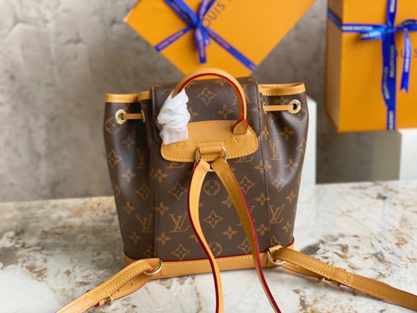 Louis Vuitton Medieval Monogram Canvas Backpack - Brown - Image 3