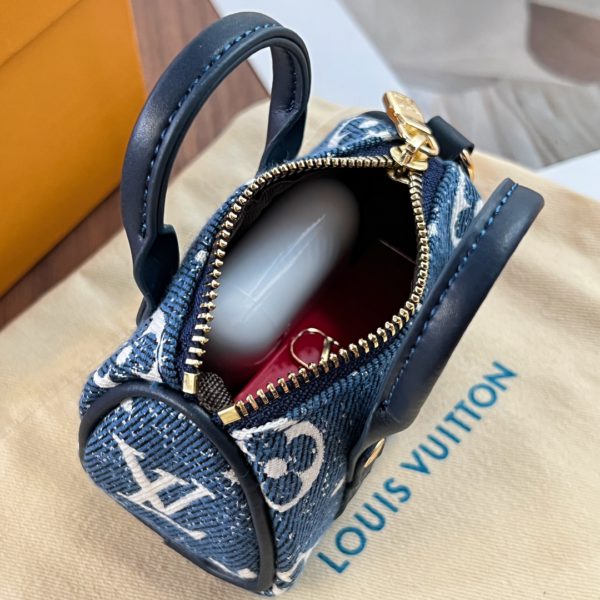 Louis Vuitton Mini Denim Pillow Bag Pendant - Image 2