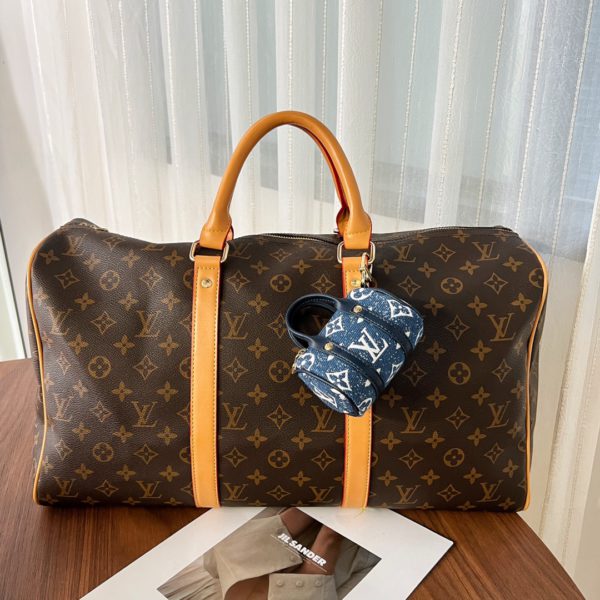 Louis Vuitton Mini Denim Pillow Bag Pendant - Image 5