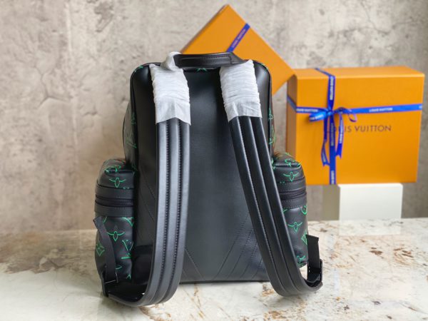 Louis Vuitton Discovery Monogram Backpack in Black - Image 4