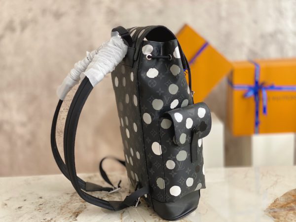 Louis Vuitton Christopher Small Backpack - Black - Image 4