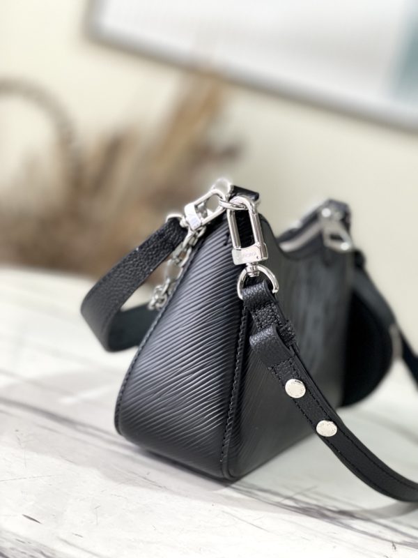 Louis Vuitton Marellini Handbag - Black - Image 5