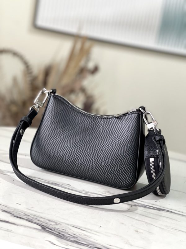 Louis Vuitton Marellini Handbag - Black - Image 3