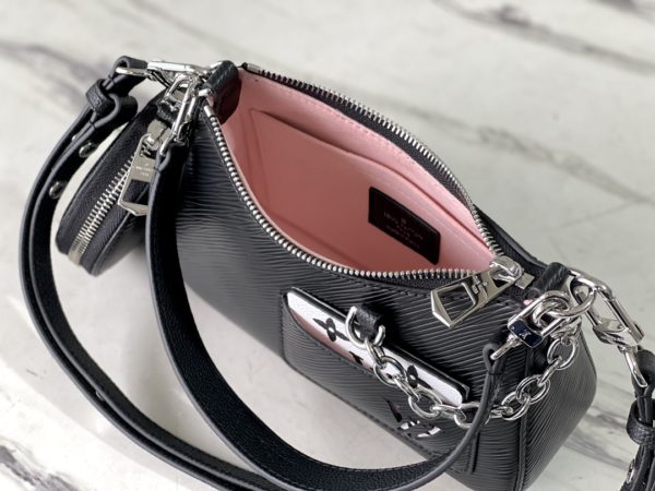 Louis Vuitton Marellini Handbag - Black - Image 2