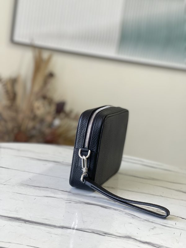 Louis Vuitton Kasai Lychee Pattern Handbag - Black - Image 2