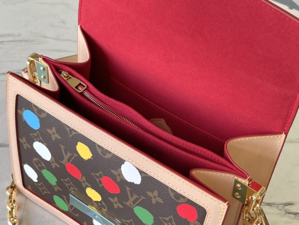 Louis Vuitton LV x YK Dauphine Medium Handbag - Image 2