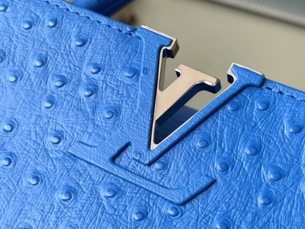Louis Vuitton Medium-sized Capucines Ostrich Leather Handbag - Image 6