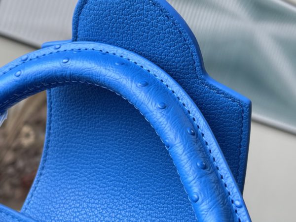 Louis Vuitton Mini Capucines Ostrich Leather Handbag - Image 3