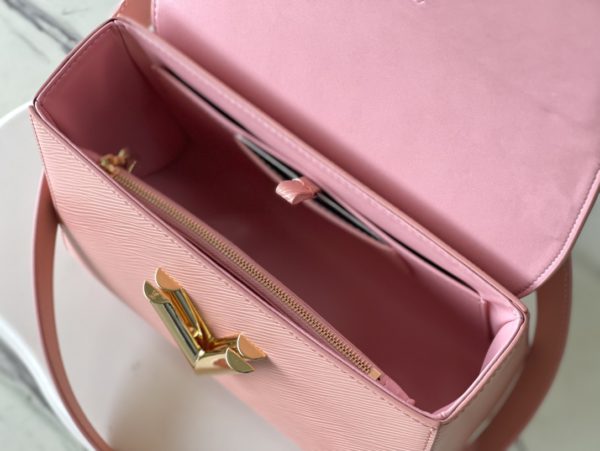 Louis Vuitton Medium-Sized Twist Handbag - Pink - Image 3