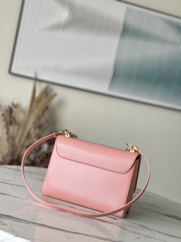 Louis Vuitton Medium-Sized Twist Handbag - Pink - Image 8