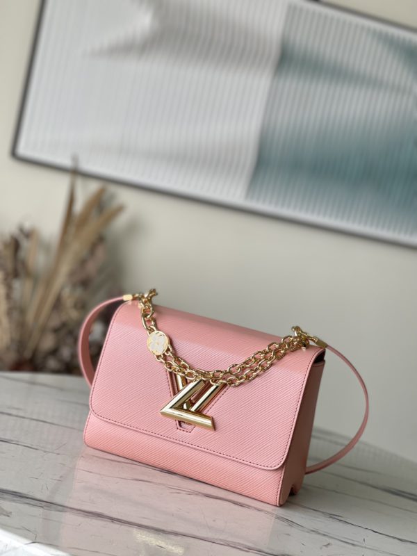 Louis Vuitton Medium-Sized Twist Handbag - Pink