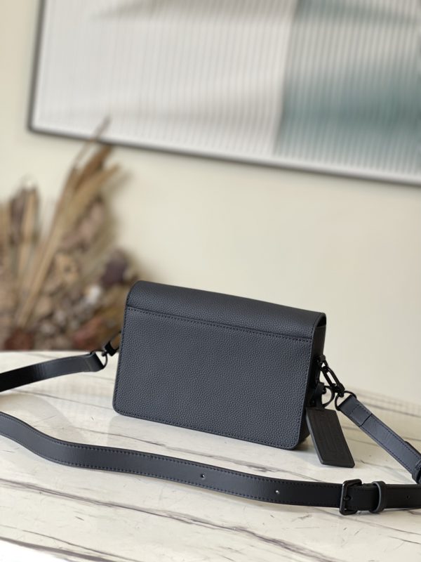 Louis Vuitton Flap Mini Handbag - Black - Image 9