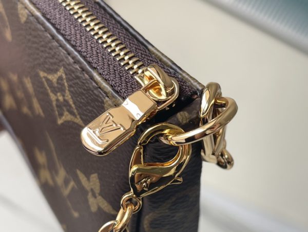 Louis Vuitton Mini Pochette Chain Handbag - Image 5
