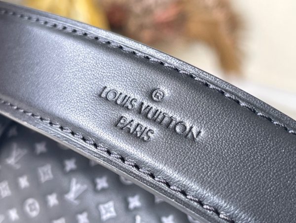 Louis Vuitton Full Suitcase Leather Bag - Black - Image 7