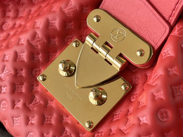 Louis Vuitton Monogram Clutch Bag - Red - Image 3