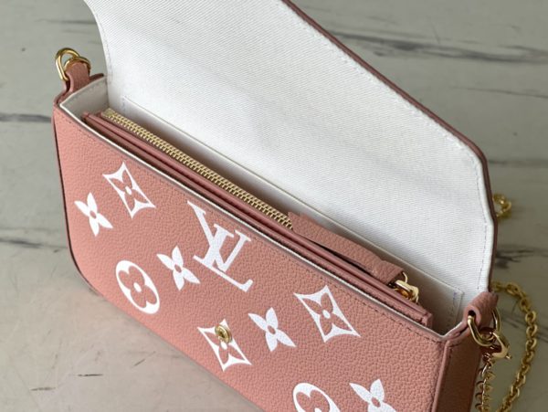 Louis Vuitton Pochette Félicie Chain Bag - Pink - Image 9