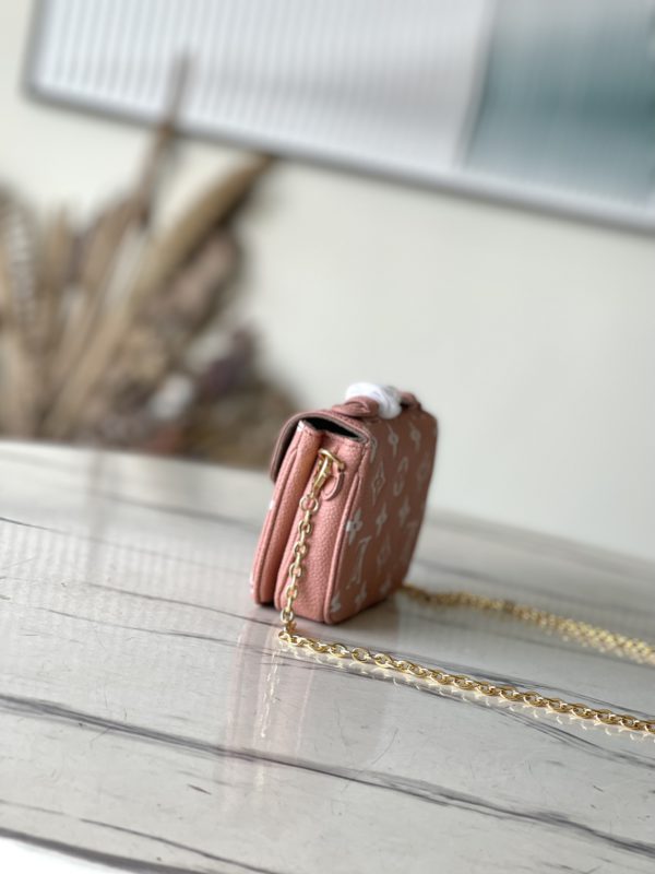 Louis Vuitton Micro Métis Postman Chain Bag - Pink - Image 7