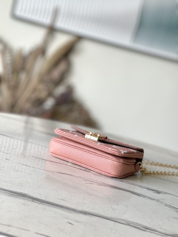 Louis Vuitton Micro Métis Postman Chain Bag - Pink - Image 8